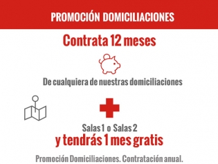 Promoción Domiciliaciones. Contratación anual +salas 2017